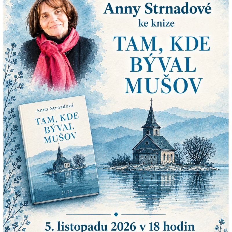 Beseda s knihou Tam, kde býval Mušov