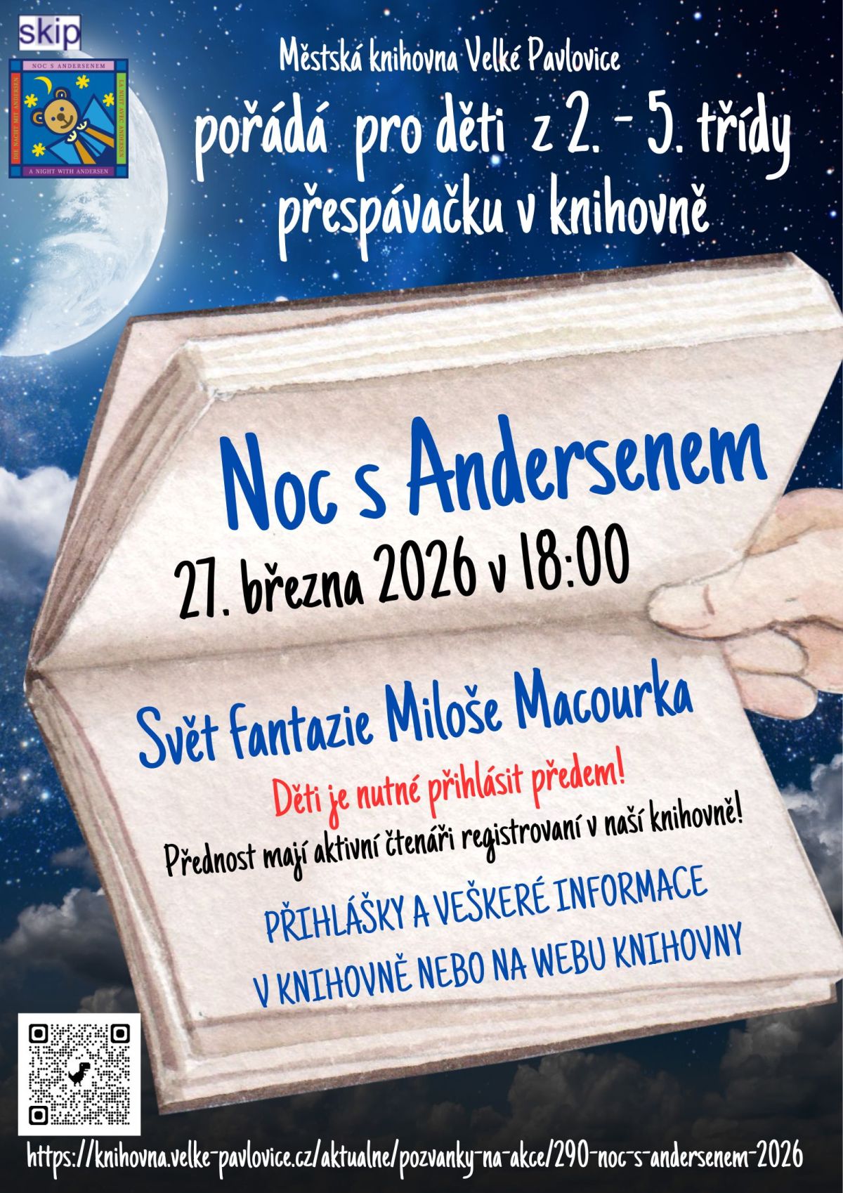 Noc s Andersenem 2026